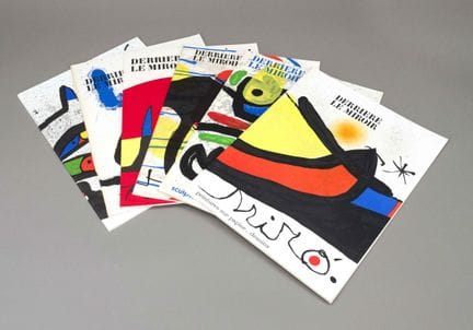 «Derrière le miroir», seis números de «Joan Miró»,