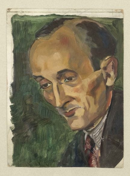 Artista sconosciuto, intorno al 1920, Ritratto di 