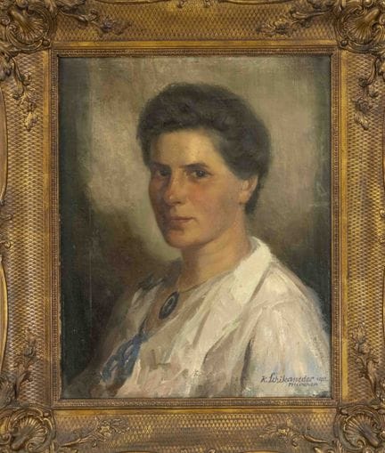 Konrad Schikaneder (1888-ca. 1950). Ritratto di un