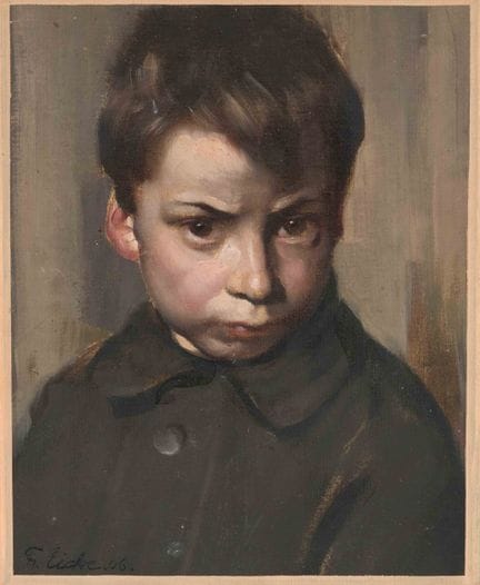Friedrich Eicke (1883-1975), pintor alemán y miemb