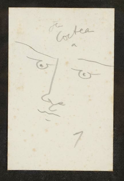 Jean Cocteau (1889-1963), pintor y dramaturgo fran