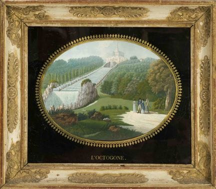 Pintor desconocido, hacia 1800, vista de Wilhelmsh