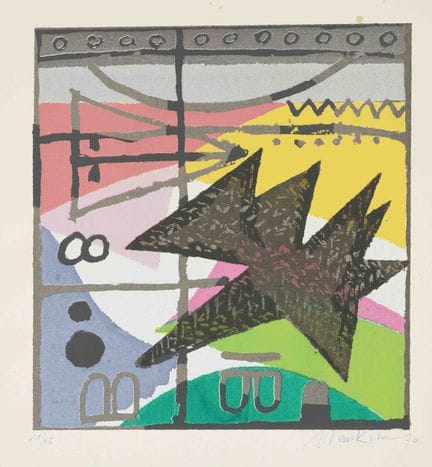 Hans Kuhn (1905-1991), raccolta di tre serigrafie 
