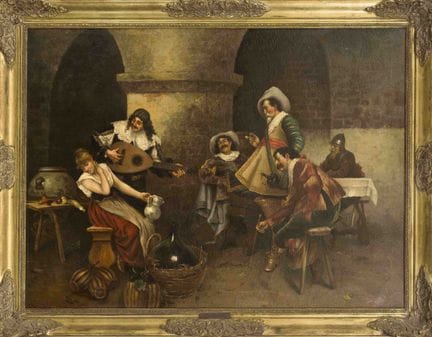 Jan Skramlik (1860-1936), pittore ceco di scene di