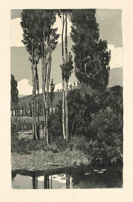 Franz Xaver Hoch (1869-1916), artista tedesco di F