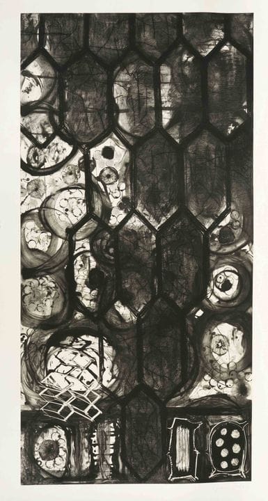Artista non identificato degli anni ’90, enorme in