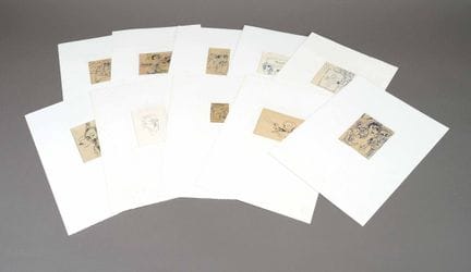 Max Schwimmer (1895-1960), raccolta di 11 piccoli 