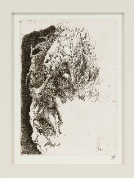 Horst Janssen (1929-1995), “Selbst elegisch”, inci