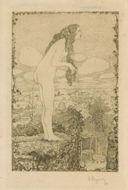 Heinrich Vogeler (1872-1942), pittore e incisore t