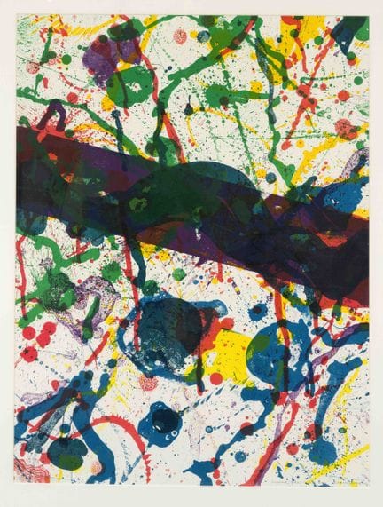 Sam Francis (1923-1994), “Metaphysique du vide”, g