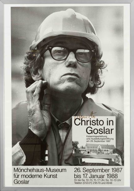 Christo (1935-2020), “Christo a Goslar”, manifesto