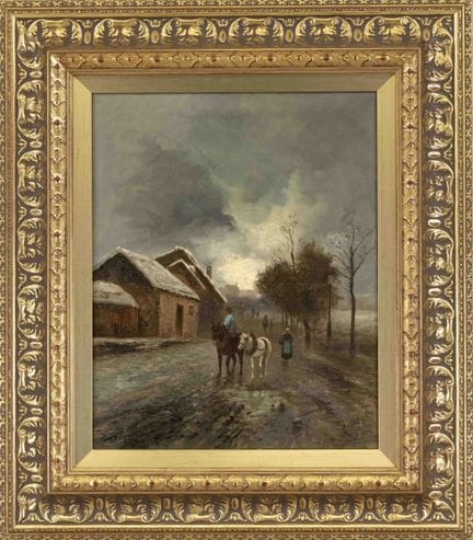 P. Hanke, pintor de la primera mitad del siglo XX,