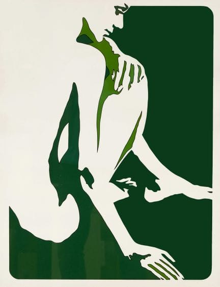 Werner Berges (1941-2017), “Senorita”, serigrafia 