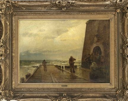 German Grobe (1857-1938), pintor alemán de paisaje