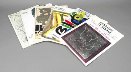 «Derrière le miroir», colección de 6 números de la