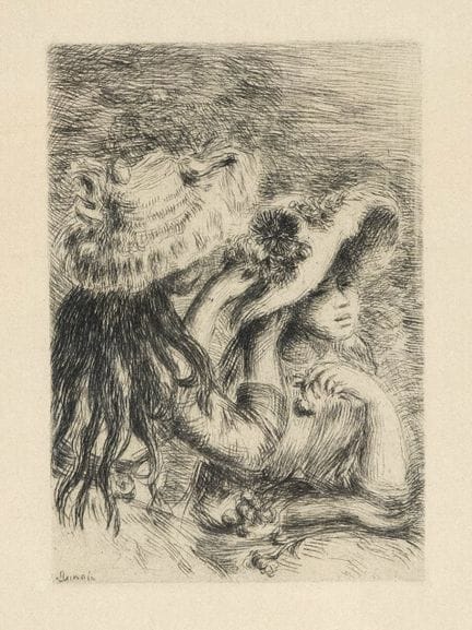 Auguste Renoir (1841-1919), “Le chapeau épinglé (L