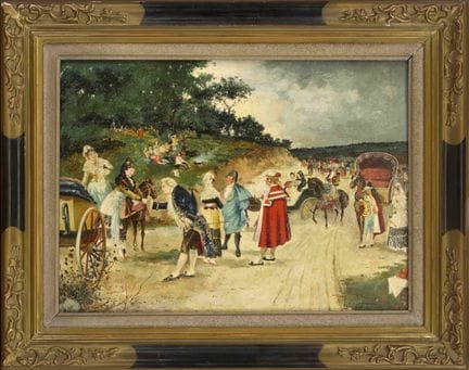 Luis Vélez, pintor español de alrededor de 1900, q