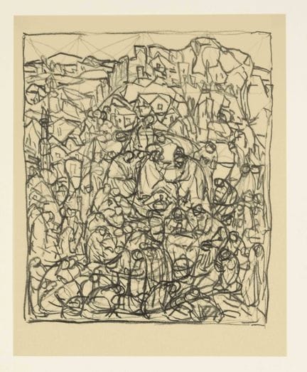 Adolf Hölzel (1853-1934), nach, Mappenwerk ''12 Ze