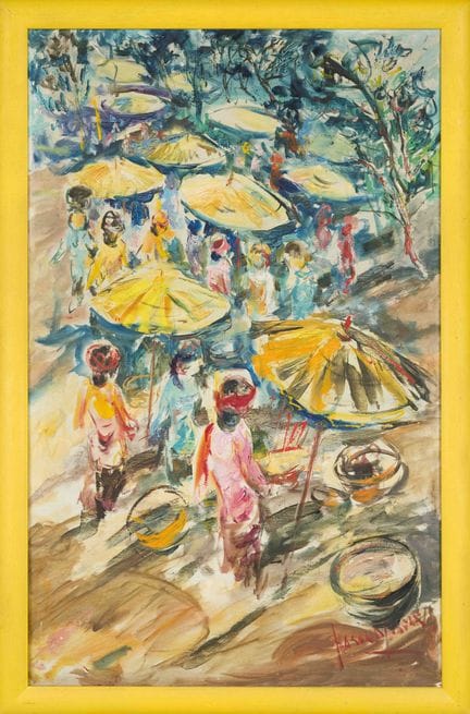 Hasan Djaafar (1919-1995), destacado artista conte
