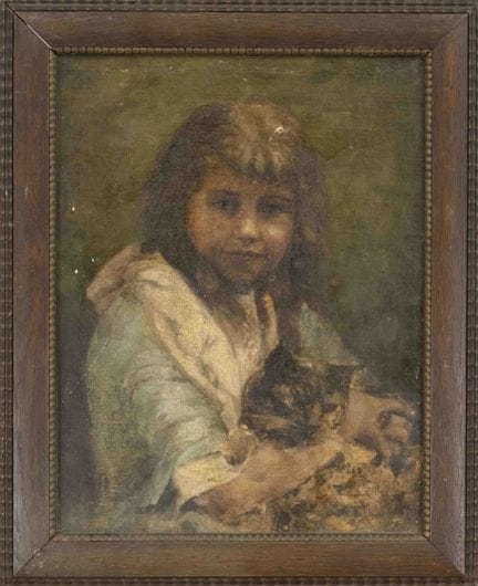 Artista desconocido, principios del siglo XX, retr