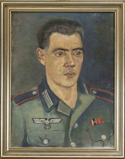 Ritrattista sconosciuto, intorno al 1940, ritratto