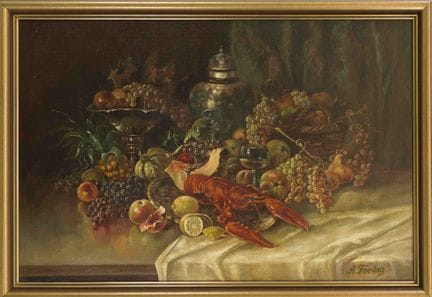 A. Freitag, prima metà del XX secolo, Natura morta