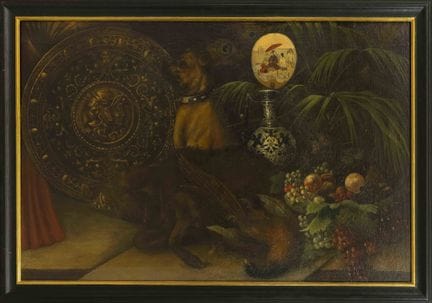Pittore di nature morte dello storicismo della fin