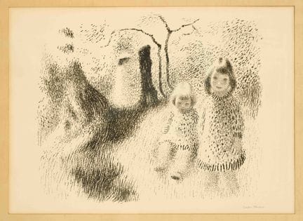Aage Sikker-Hansen (1897-1955), grafico danese, Pa