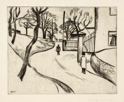 Bernhard Kretzschmar (1889-1972), pittore e grafic