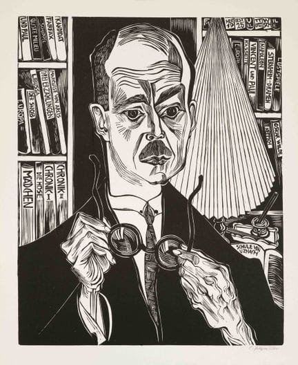 Conrad Felixmüller (1897-1977), Ritratto di Carl S