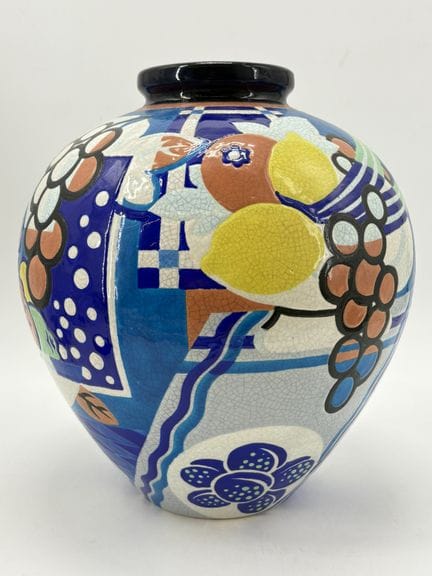 Raymond CHEVALLIER (1900-1959). Excepcional jarrón