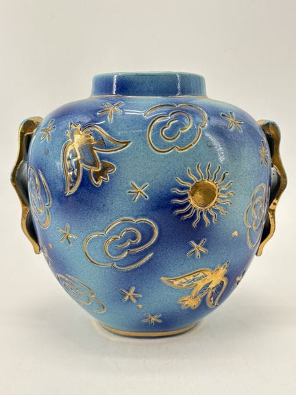 Raymond CHEVALLIER (1900-1959). Jarrón «Boch Keram