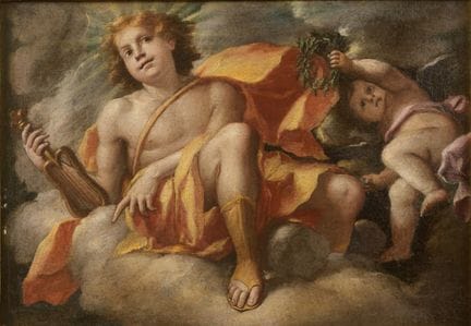 Correggio (disciple de)
Apollon   huile sur toile 