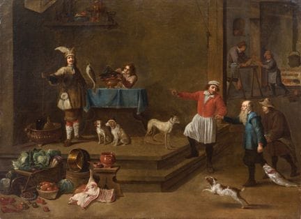 David II Teniers (atelier de)
Intérieur d’une cuis
