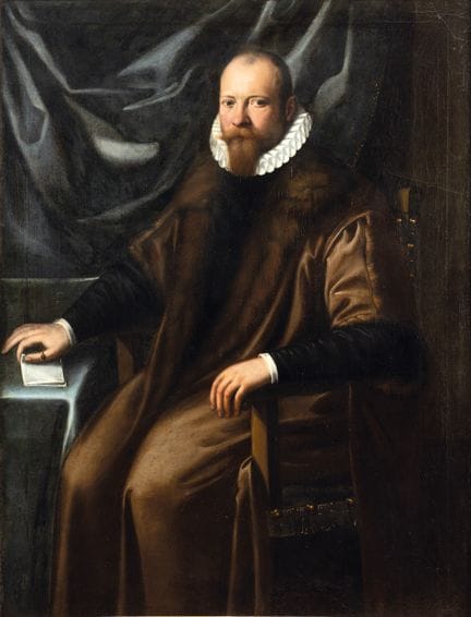 Portrait d'un noble – École du nord de l'Italie, f