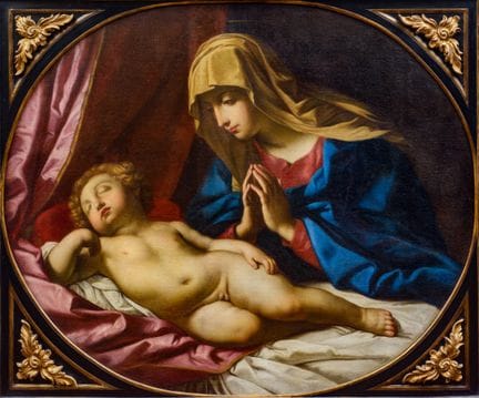Le Sassoferrato
Vierge à l’Enfant endormi   Huile 