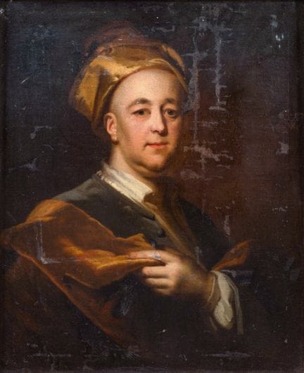 Salomon Adler (attribué à)
Portrait d'un homme au 