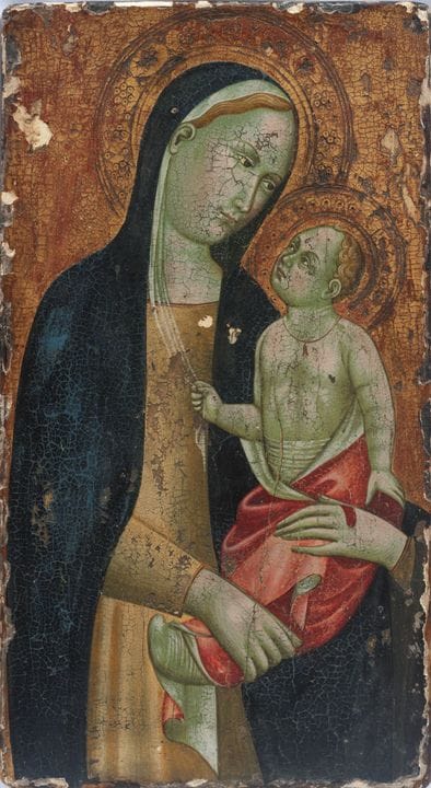 Pietro Lorenzetti (à la manière de)
Vierge à l'Enf