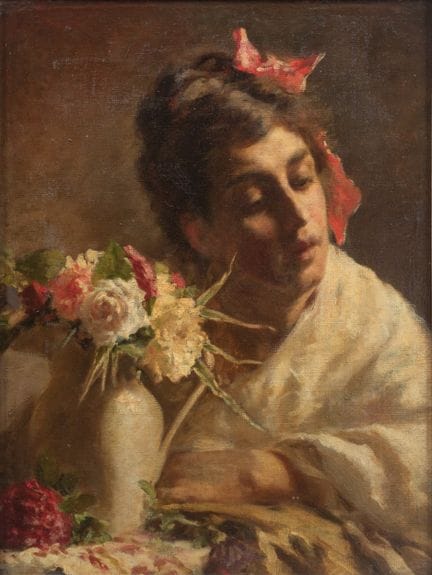 Gioacchino  BANFI
La vignarella   Huile sur toile,