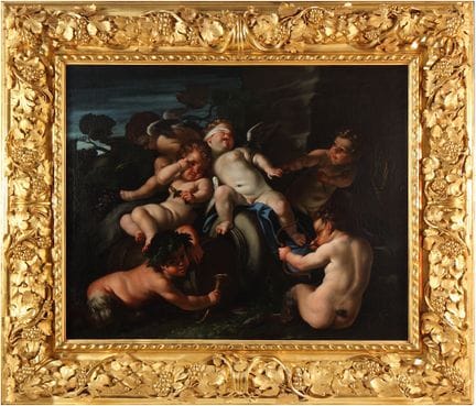 Carlo Cignani
Bacchanale de satyres et de cupidons
