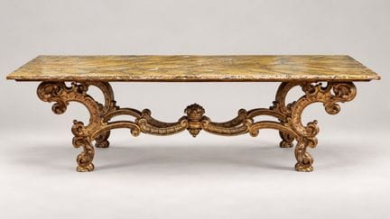 Großer Tisch aus Rom, Stil Ludwig XIV., Anfang des