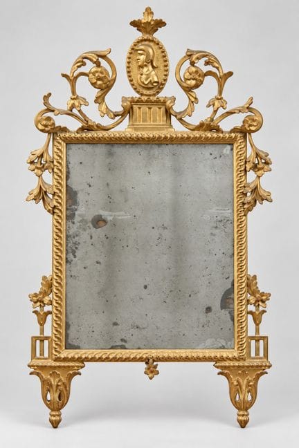 Miroir toscan de style Louis XVI, Toscane, Louis X