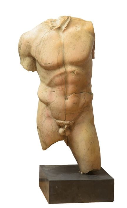 Torso in Giallo antico di Numidia Italia, fine XIX