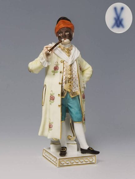 Meissen, « Cortesano » de la Commedia dell'arte

R