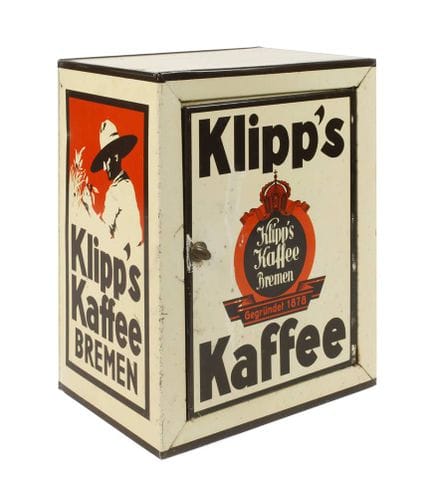 Klipp’s promotional cabinet
Early 20th century, ma