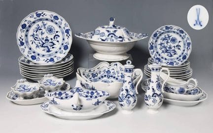 Meissen, service de table 28 pièces

Modèle 1860-1