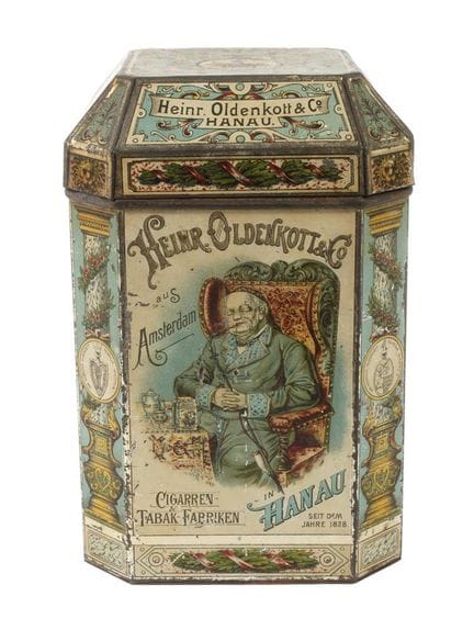 Oldenkott & Co. promotional tin
Early 20th century