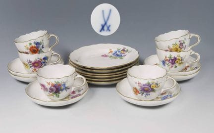 Meissen, service à café pour 6 personnes

Fabricat