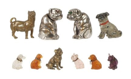 Ensemble de figurines d'animaux
début du XXe siècl