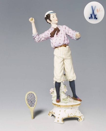 Meissen, « Joueur de tennis »
Fabriqué entre 1897 